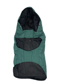 Burties Boutique Dog Rain Coat, Forest Green
