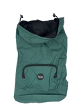 Burties Boutique Dog Rain Coat, Forest Green