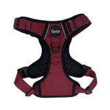 Burgundy Tough Dog Harness