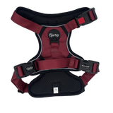 Burgundy Tough Dog Harness