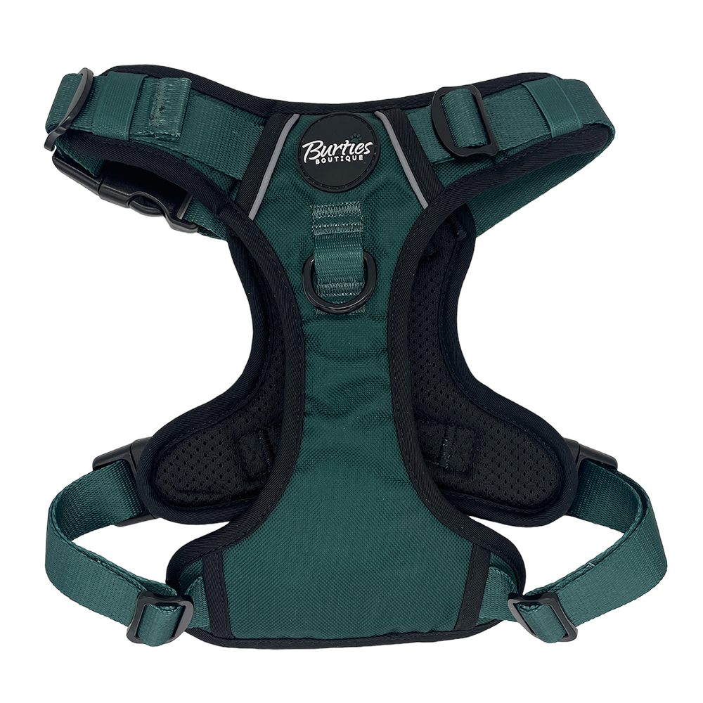 Forest Green Tough Dog Harness