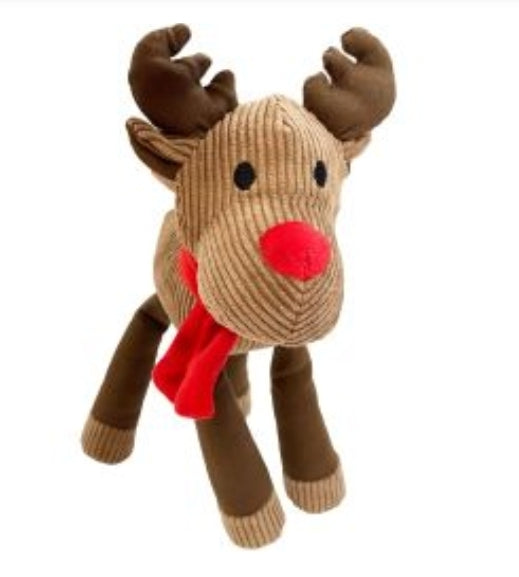 Happy Pet Cordy Reindeer Dog Christmas Toy