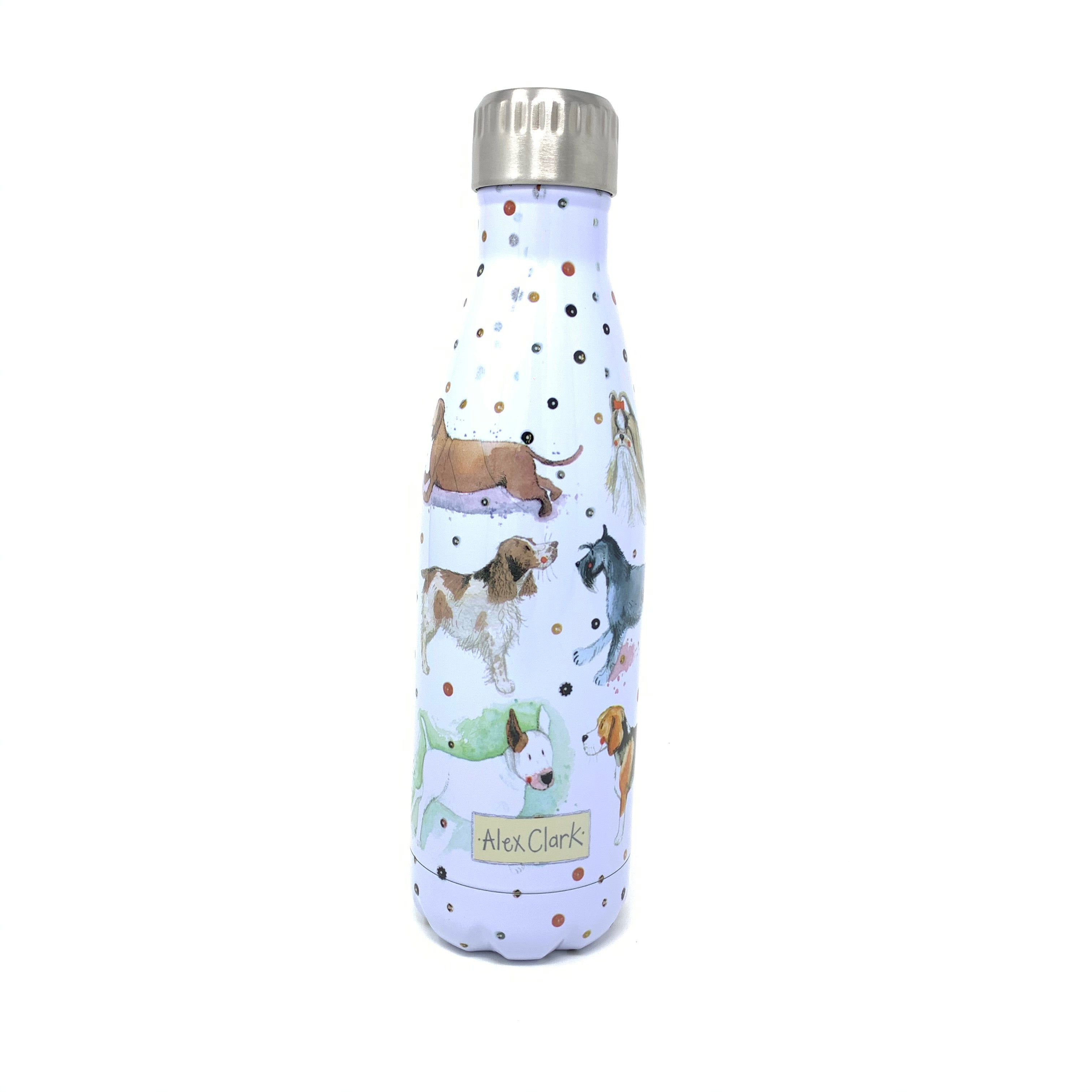 Alex Clark Dog Print Water Bottle