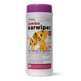 Petkin Jumbo Ear Wipes Pack of 80