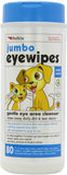 Petkin Jumbo Eye Wipes Pack of 80