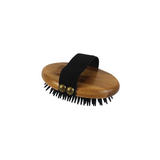 Bamboo Groom Dog Curry Brush