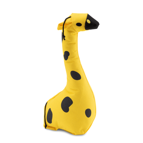 Beco Recycled Soft Giraffe Dog Toy