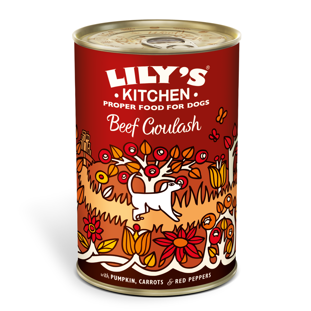 Lily's Kitchen Beef Goulash for Dogs (400g) Tin