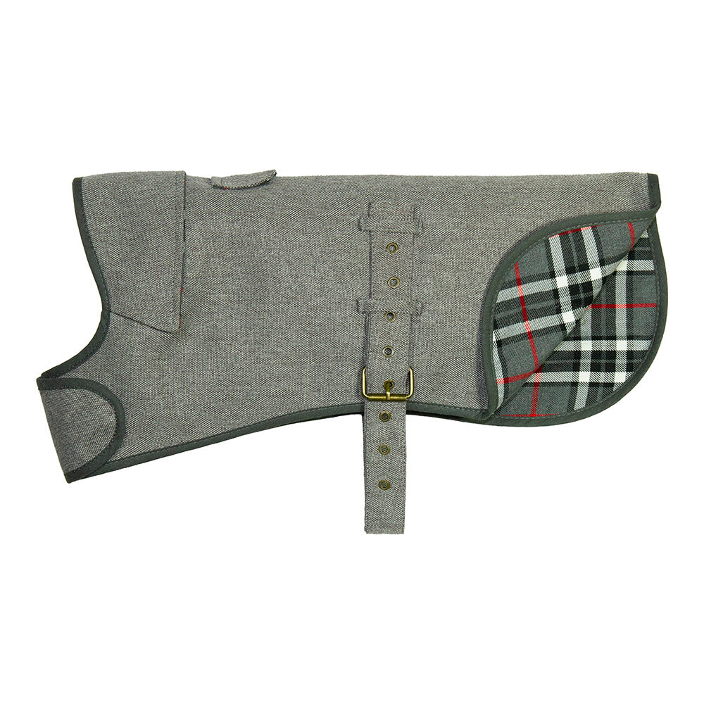 Earthbound Camden Dog Coat Grey
