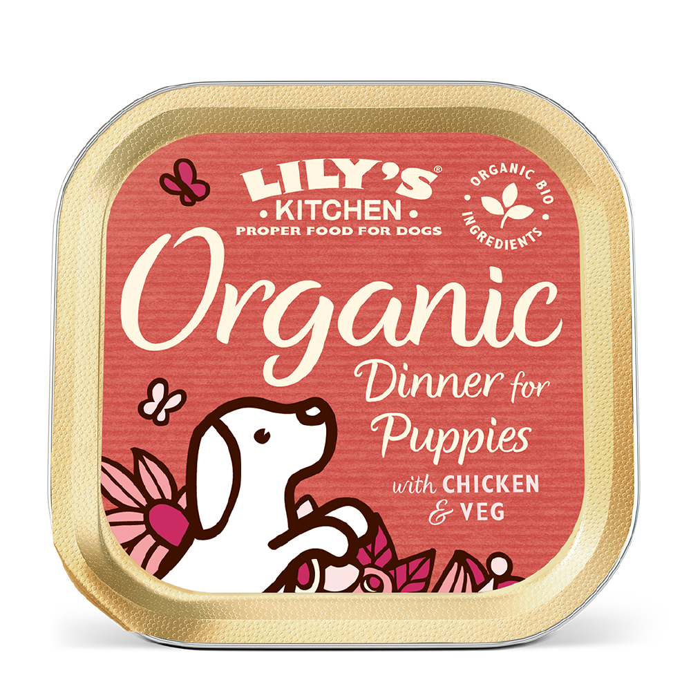 Lilys Kitchen Organic Dinner for Puppies (150g)