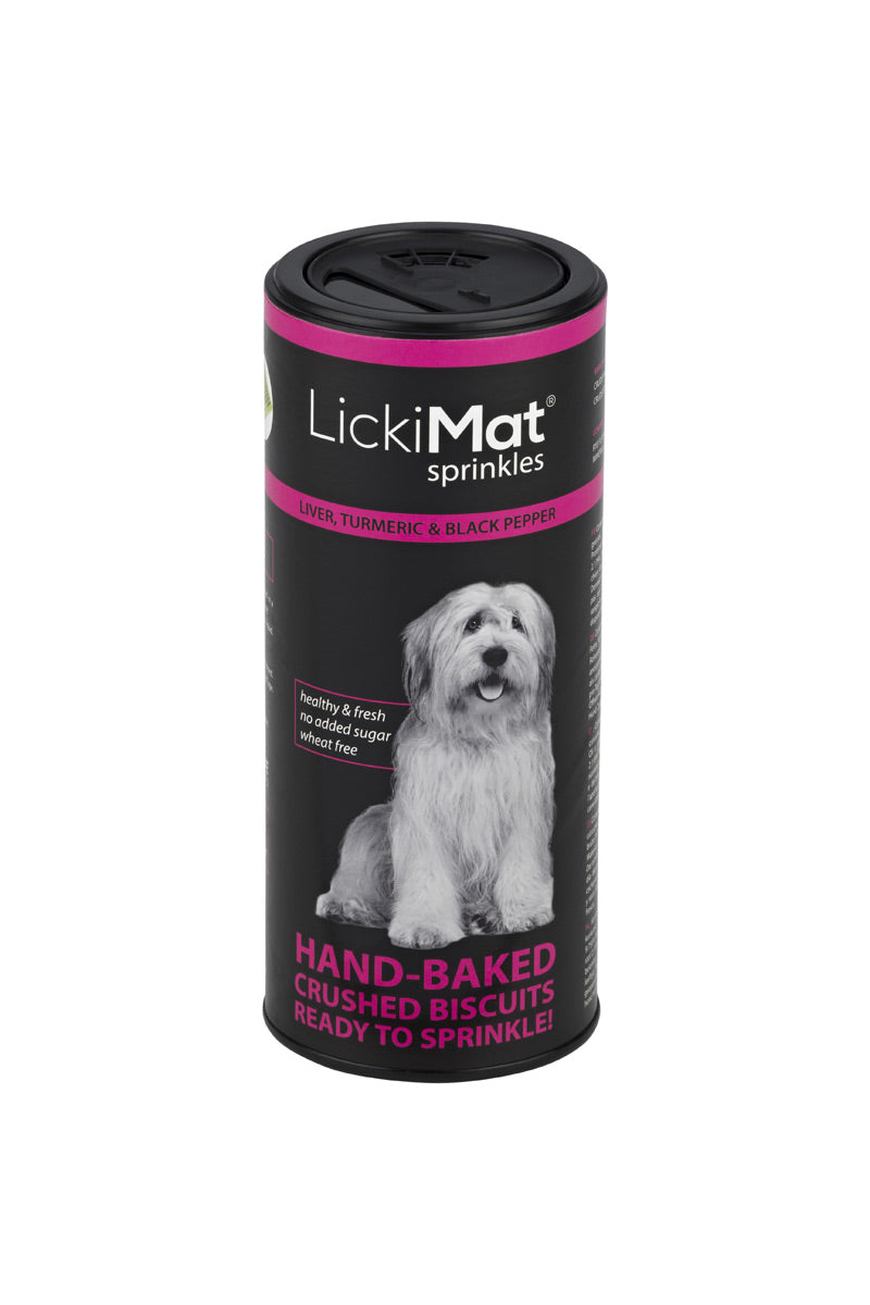 LICKIMAT Sprinkles Liver, Turmeric & Black Pepper Dog Treat 150g