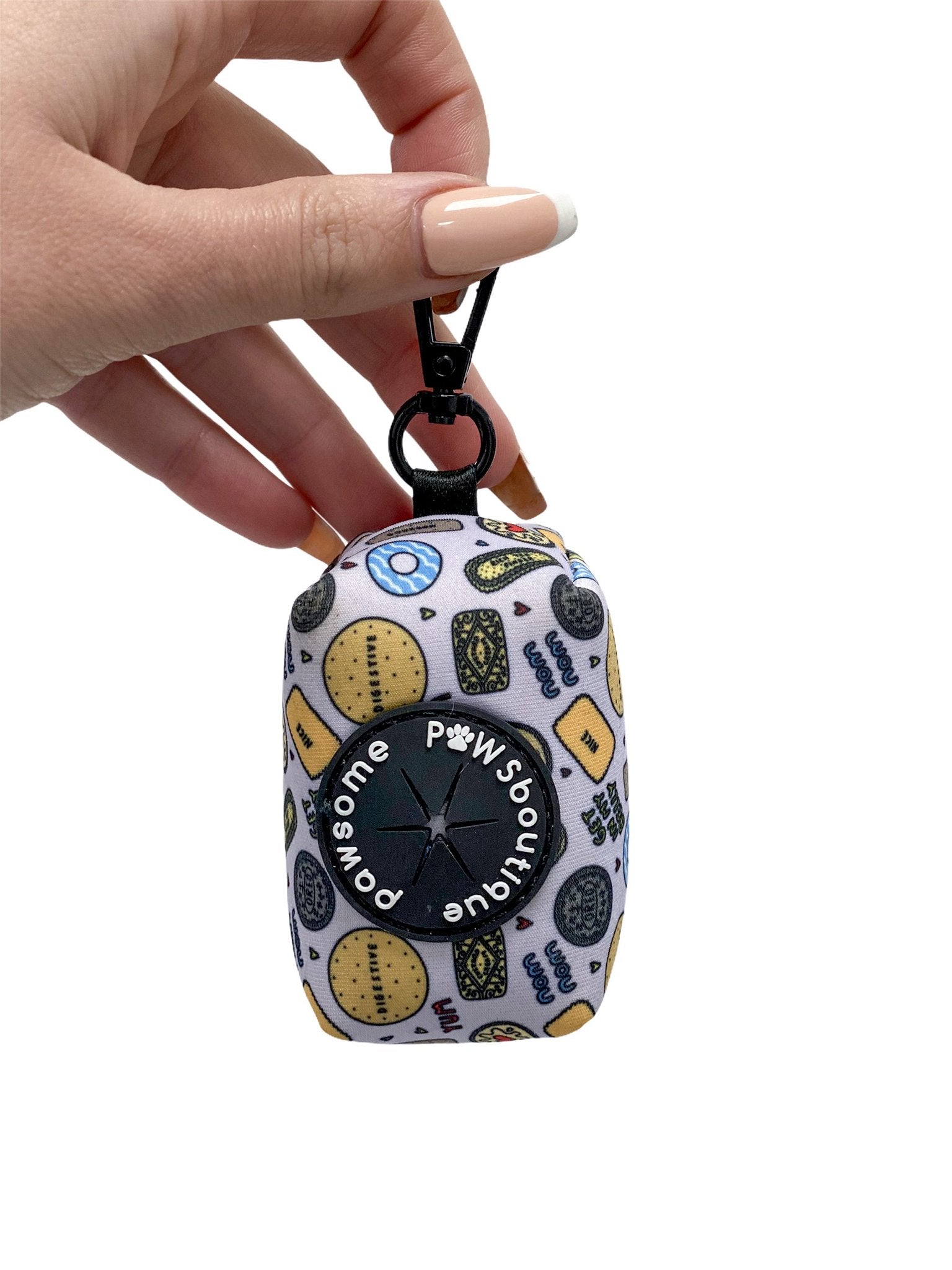 Pawsome Paws Boutique Poo Bag Holder – Takes The Biscuit