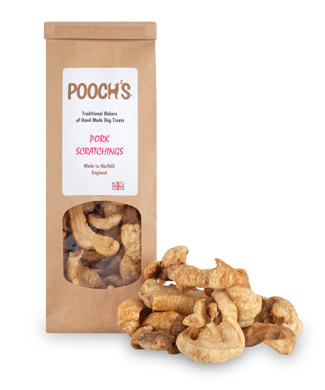 Poochs Pork Scratchings (Gluten/Grain Free)
