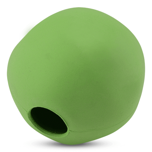 Beco Natural Rubber Treat Ball Large Green