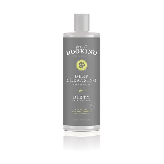 For all Dog Kind Deep Cleansing Shampoo for Dirty Skin & Coats  250ml