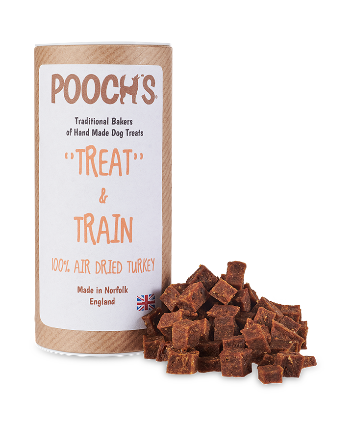 Poochs Train ‘n’ Treat  Turkey “Shake & Watch Them Come”(Gluten/Grain Free)