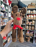 Happy Pet Cordy Reindeer Dog Christmas Toy