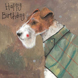 Nelson the Terrier Birthday Card