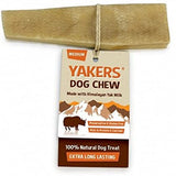 Yakers Natural Dog Treats Dry Himalayan Yak Milk Chew Bar, Medium