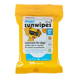 Petkin Doggy Sunscreen Wipes SPF 15 20 Pack