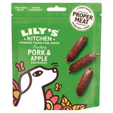 Lilys Kitchen Cracking Pork and Apple Sausages Dog Treats