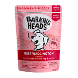 Barking Heads Beef Waggington Wet Food Pouch (300g)