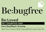 BE:BUG FREE – Insect Repellent Pet Shampoo Bar