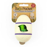 Beco Sustainable Bamboo Poop Bag Dispenser with 15 bags