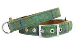Earthbound Tweed Collection Dog Collar Purple