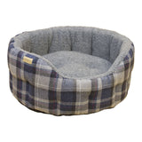 Earthbound Traditional Tweed Bed - Grey