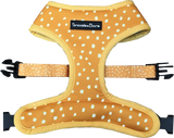 Smoozle & Bone Mustard Dotty/Toucan Reversible Harness