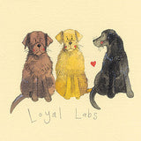 Loyal Labs Labrador Dog Card
