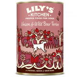 Lily's Venison & Wild Boar Terrine Tinned Wet Dog Food (400g)