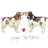 Super Springers Dog Card